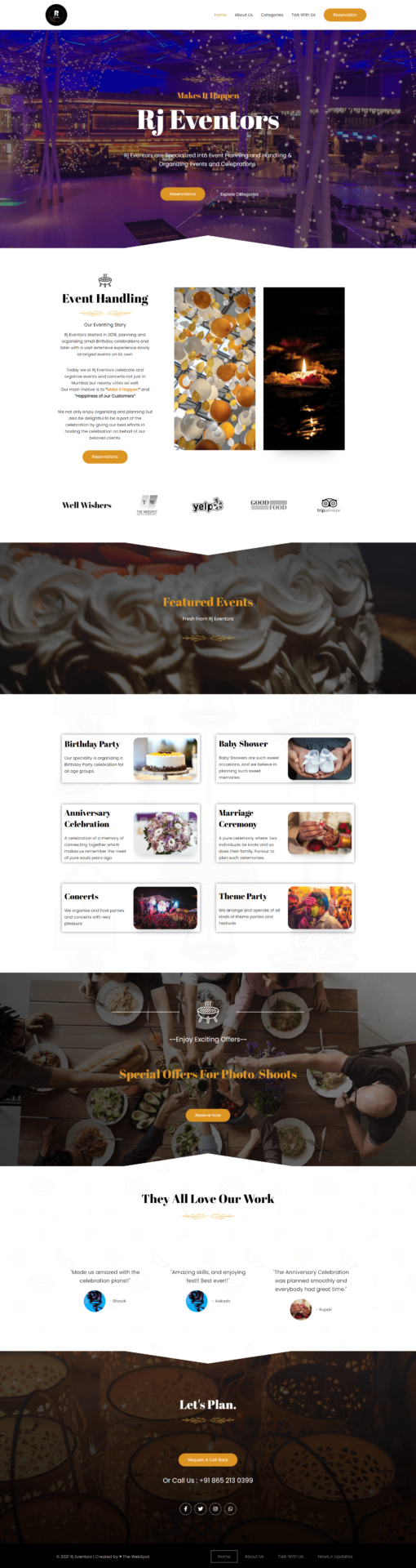 Rj-Eventors-Website-Homepage-Made-by-The-WebSpot(Our-Work)