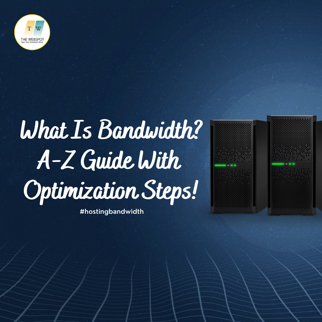 What is Bandwidth #HostingBandwidth (1080 × 1080 px)