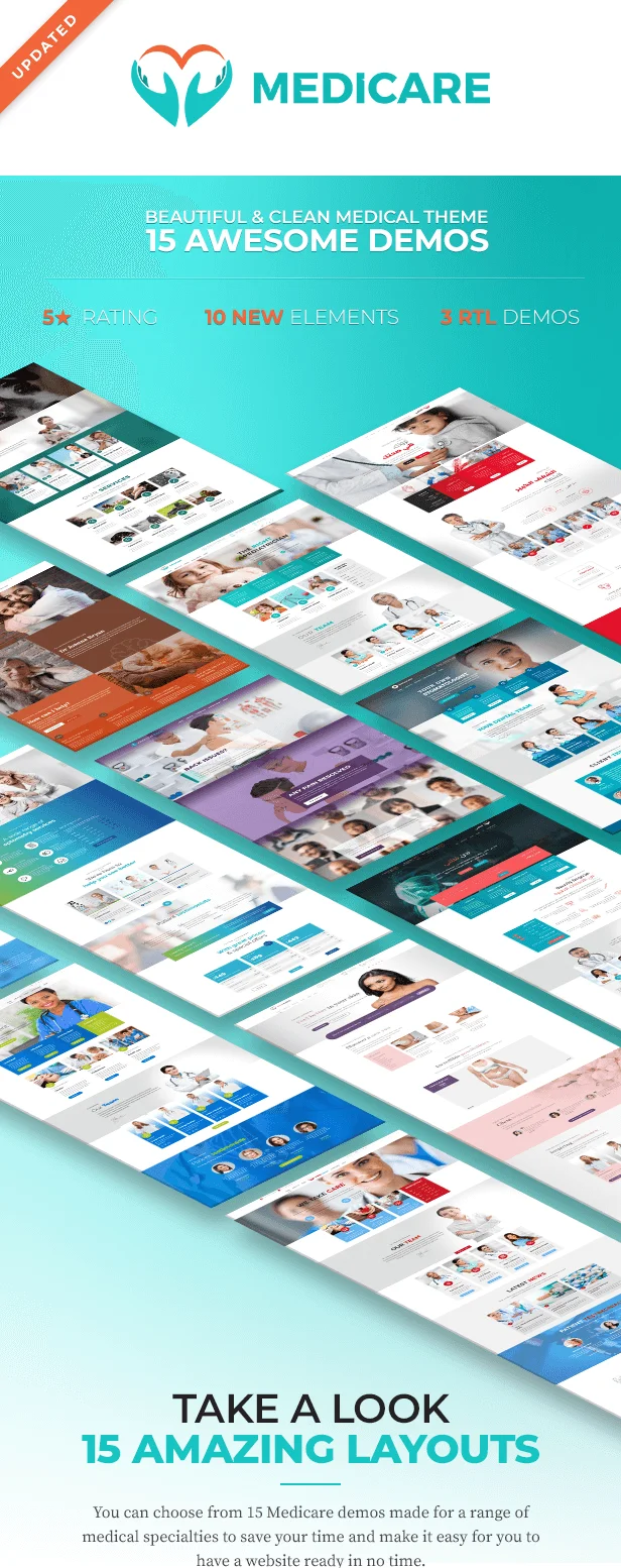 Medicare - Doctor, Medical & Healthcare WordPress Theme